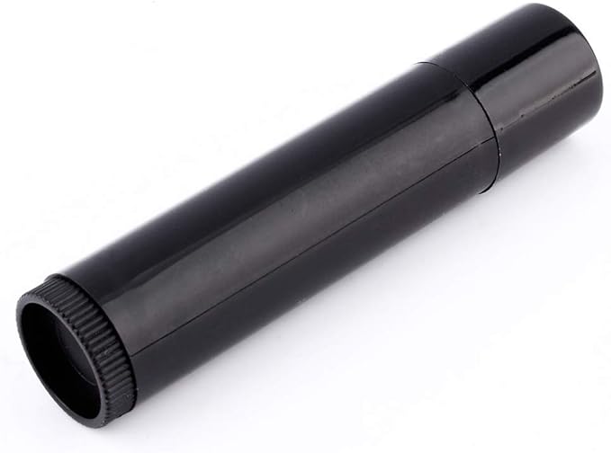 Ymiko 100PCS Black lipstick Tube, DIY Lipsticks Lip