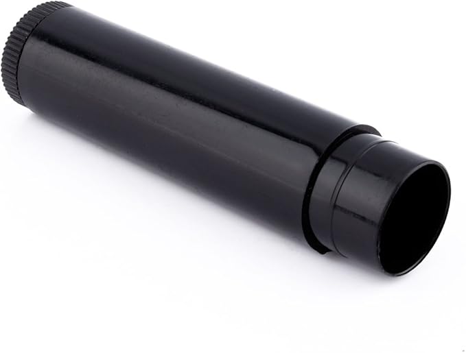 Ymiko 100PCS Black lipstick Tube, DIY Lipsticks Lip