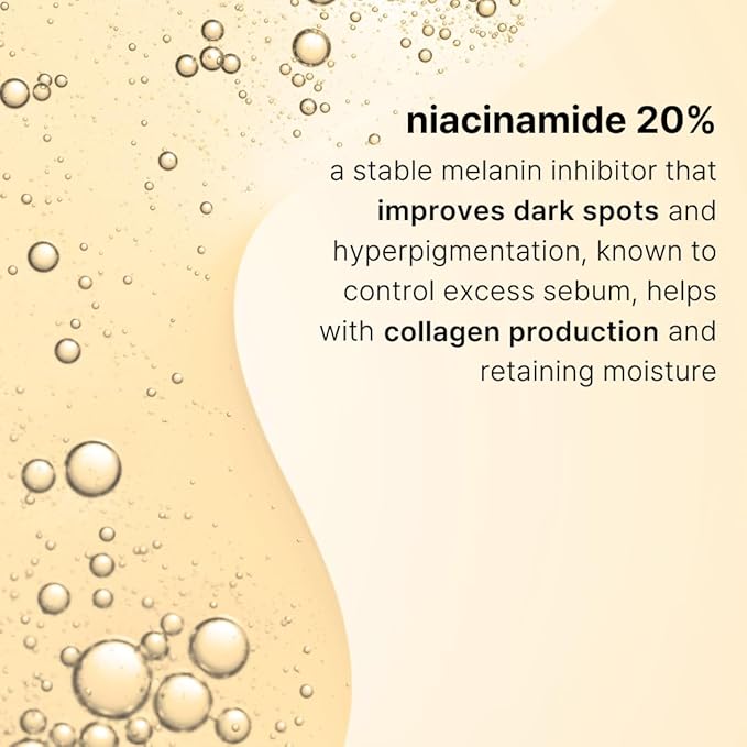Volufiline & Niacinamide Serum Bundle β 100% Pure Volufiline for Skin Firming + 20% Niacinamide for Pore Minimizing & Brightening β Anti-Wrinkle, Collagen Boosting & Even Skin Tone Korean Skincare