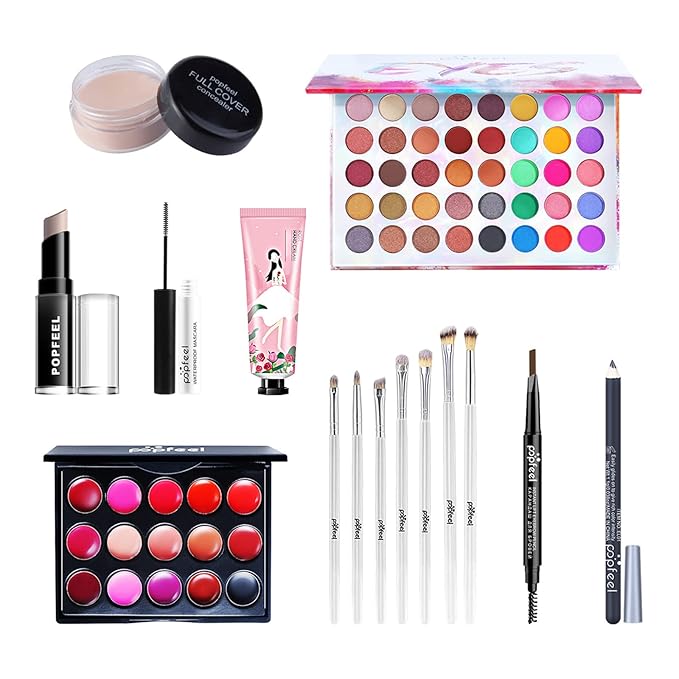 All-in-One Makeup Gift Set Carry All Makeup Kit