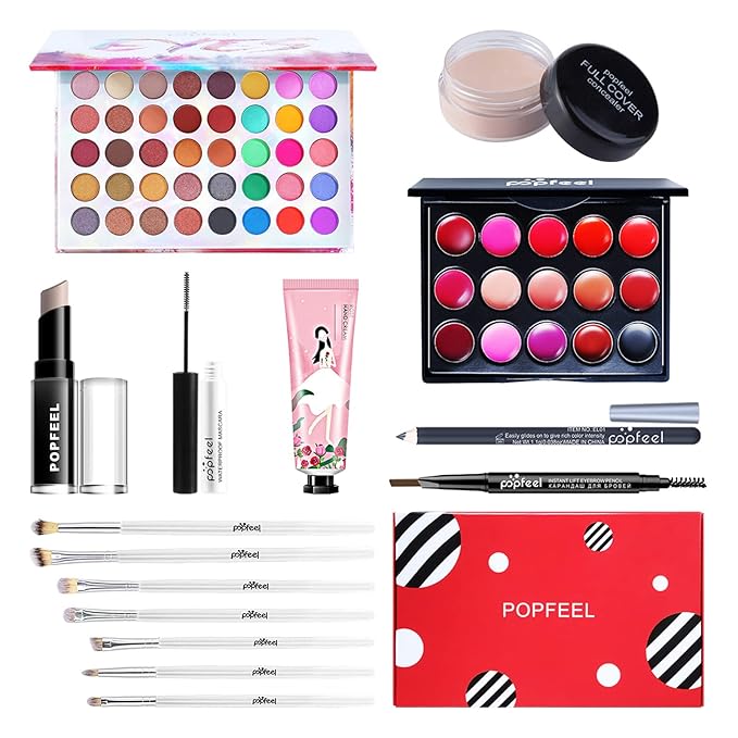 All-in-One Makeup Gift Set Carry All Makeup Kit
