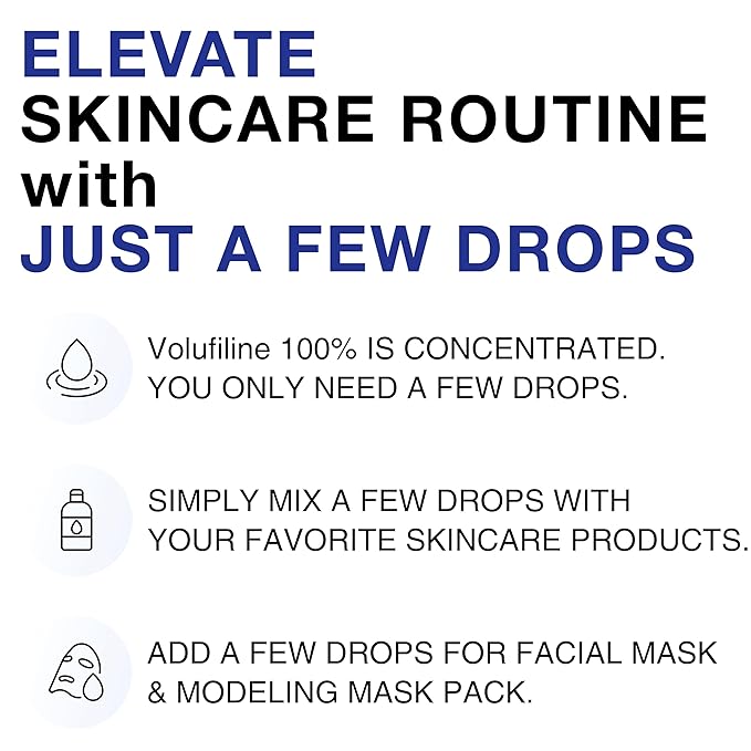 Volufiline & Niacinamide Serum Bundle β 100% Pure Volufiline for Skin Firming + 20% Niacinamide for Pore Minimizing & Brightening β Anti-Wrinkle, Collagen Boosting & Even Skin Tone Korean Skincare