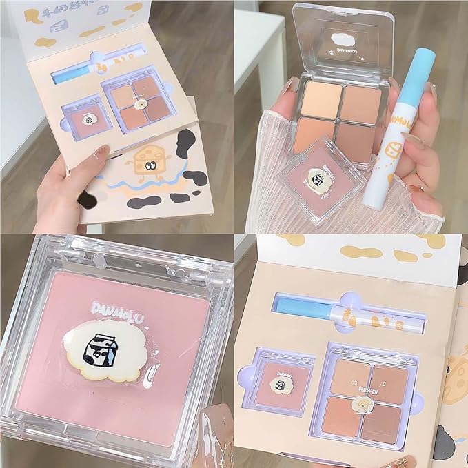 Neutral Eyeshadow Palette Velvet Lip Gloss