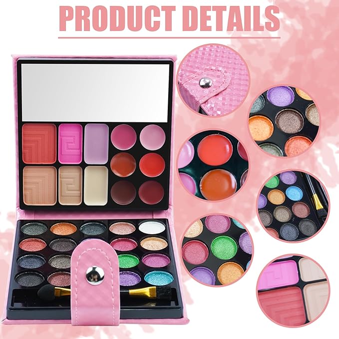 All-in-one Holiday Makeup Gift Set | Full Makeup