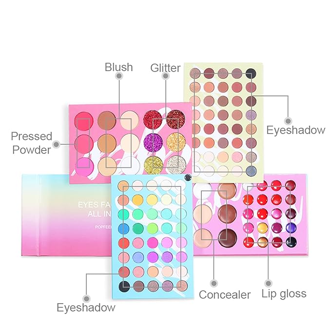 All-in-One Makeup Gift Set Carry All