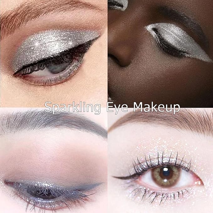 Metallic Diamond Liquid Lipsticks, Silver Lipstick for women, Long