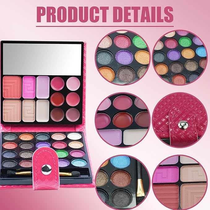 All-in-one Holiday Makeup Gift Set | Full Makeup