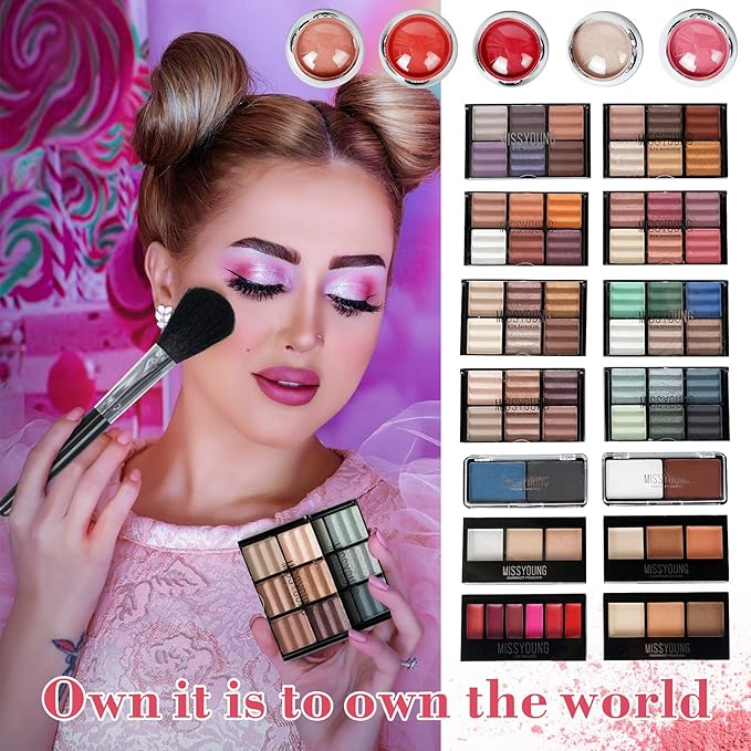 All-in-One Makeup Gift Set Carry All