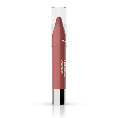 Moisturesmooth Color Stick, 0.11 Oz, Fresh Papaya – Bundled With Eyebrow Tweezers, Nourishing Lip Color With Fruit Extracts & Shea Butter, Hydrating Twist-Up Lipstick [1-Pack]