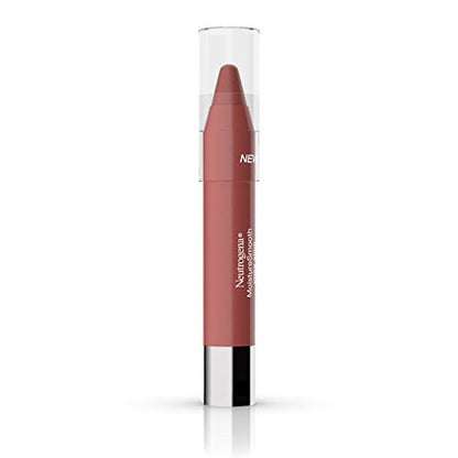 Moisturesmooth Color Stick, 0.11 Oz, Fresh Papaya – Bundled With Eyebrow Tweezers, Nourishing Lip Color With Fruit Extracts & Shea Butter, Hydrating Twist-Up Lipstick [1-Pack]