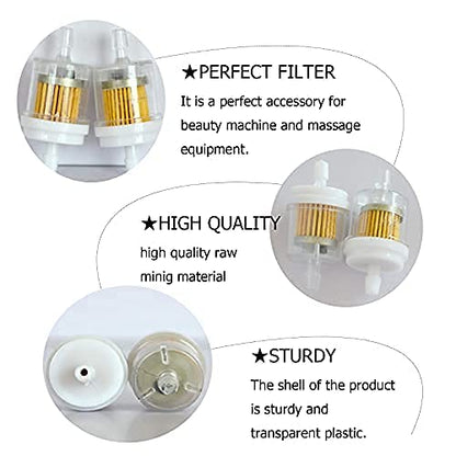 39" Silicone Tube Or Plastic Filter Or Filter Tube Set Spare Parts For Vacuum Or Diamond Microdermabrasion Machine Elitzia ETFT957 (Filter With Tube)