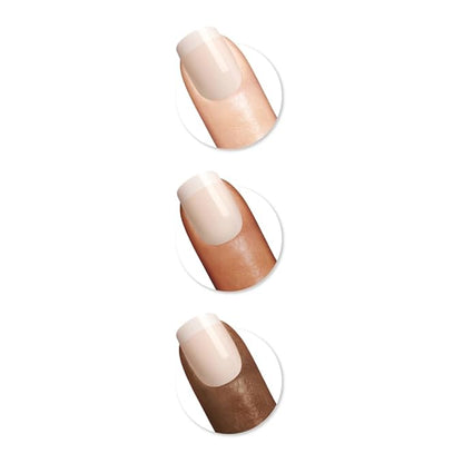 Sally Hansen Instant Cuticle Remover & Salon Effects Perfect Press-On Nails, A La Mode, 30 Designs, Nail Glue & Tabs