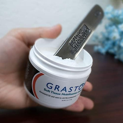 Graston Technique Arnica Soft Tissue Emollient - 4oz Jar Pro-Grade Therapy Cream for IASTM, Massage, Relief and Recovery, 1-Pack