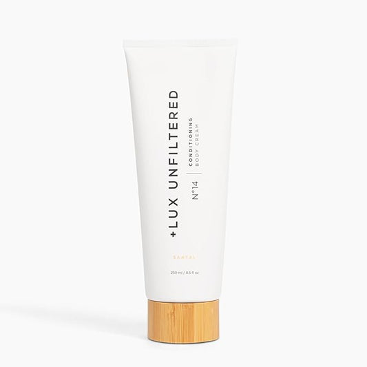 '+ Lux Unfiltered N°14 Conditioning Body Cream in Santal, Deep Daily Moisturizing Body Lotion, Luxurious Hydrating Lotion for Dry Skin, Skincare Grade Ingredients, Gluten Free, Cruelty Free + Vegan