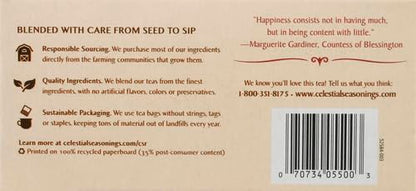 Celestial Seasonings Fruit Tea Sampler Herbal Variety Pack, Caffeine Free, 18 Tea Bags Box (Pack of 5)