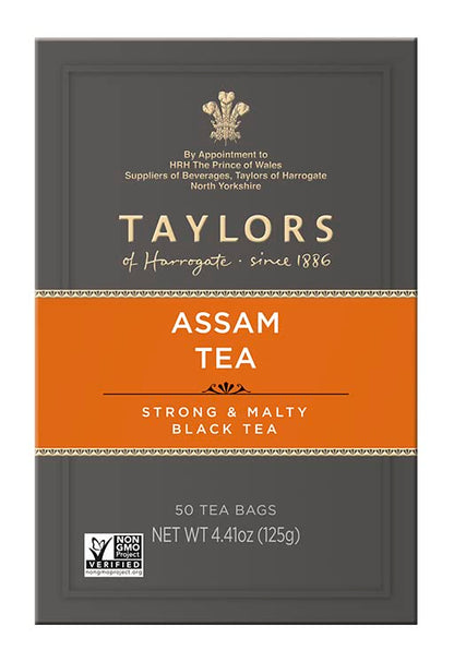 Taylors of Harrogate Pure Assam, 50 Teabags, (Pack of 6)