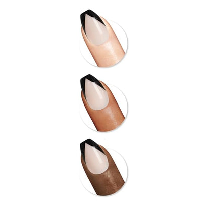 Sally Hansen Instant Cuticle Remover & Salon Effects French Twist Press On Nails Kit - 15 Second Gel, Aloe & Chamomile