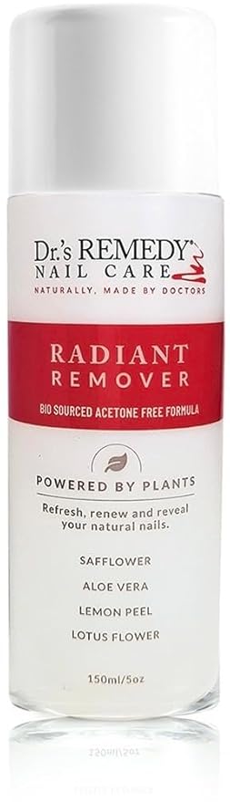 Dr.'s Remedy 4 Pack Nail Polish Treatment Kit, Start To Finish Kit With Total Two-in-One, RADIANT Remover, Therapeutic Cuticle Oil and RELAXING Rose
