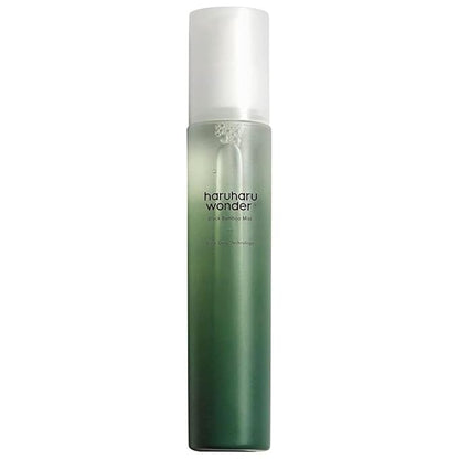 Haruharu Wonder Black Bamboo Mist - Hydrating and Firming Skin, Black Rice, Panax Ginseng for Clean and Smooth Skin Surface (5.07 fl.oz) | Vegan, Crurelty Free, EWG-Green