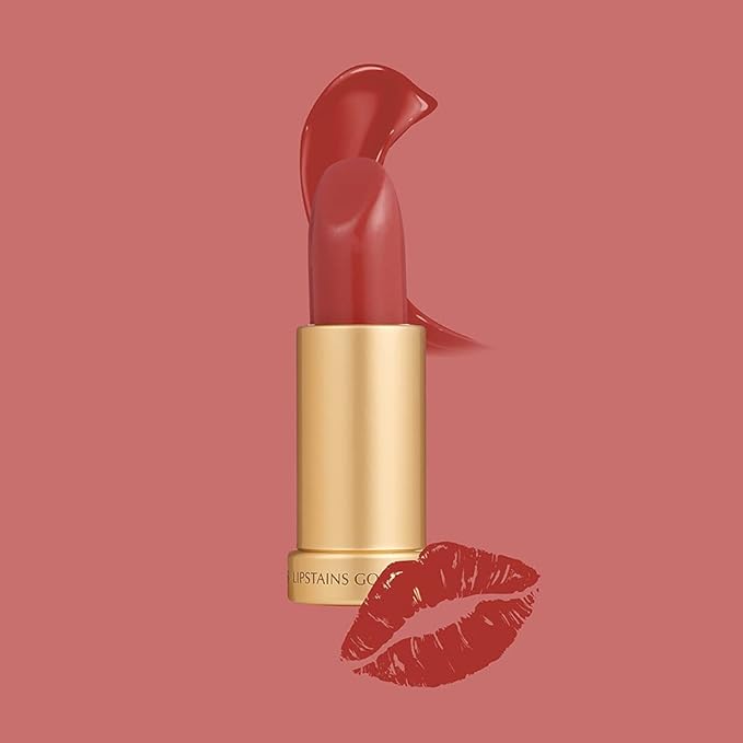 Lipstains Gold All-In-One Lipstick - Super Rich Conditioning Ingredients, Amazing Staying Power, Smudge Proof and a Diverse Color Range - From the UK (Blush)