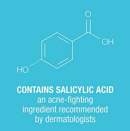 Neutrogena Body Clear Oil Free Acne Body Scrub with Salicylic Acid Acne Treatment Medicine, Exfoliating Salicylic Acid Body Wash to Treat Acne on Back, Chest, and Shoulders, 8.5 fl. oz