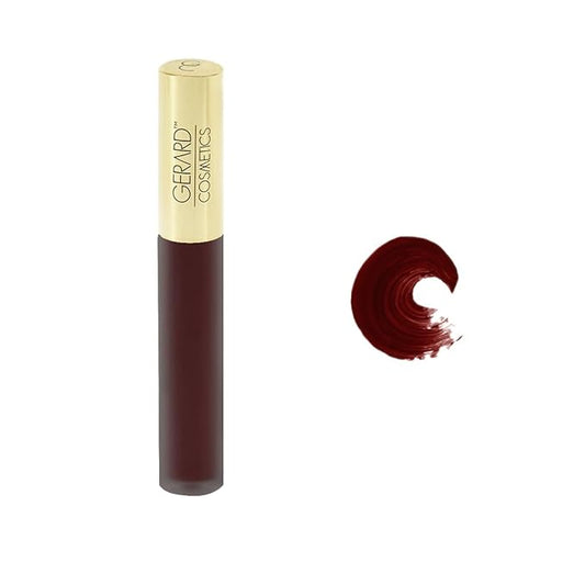 Gerard Cosmetics HydraMatte Liquid Lipstick Boss Lady | Brown Matte Lipstick | Long Lasting and Non-Drying | Super Pigmented Fully Opaque Lip Color