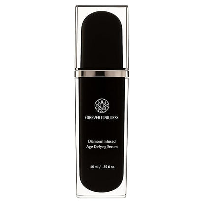 Forever Flawless Diamond Infused Age-Defying Serum - Anti-Aging Serum with Diamond Powder for Smooth, Refreshed Skin- Anti-Wrinkle Serums for Daily Use- Face Glow Serums for Radiant Skin Tone- 1.35 oz