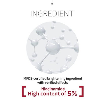 WELLAGE Real Vitamins Concentrate Serum 15ml (0.5 oz.), Intensive Moisturizing Facial Serum, Hydrating Shot Serum for Dull Skin, Refreshing and Lightweight with Niacinamide and Panthenol