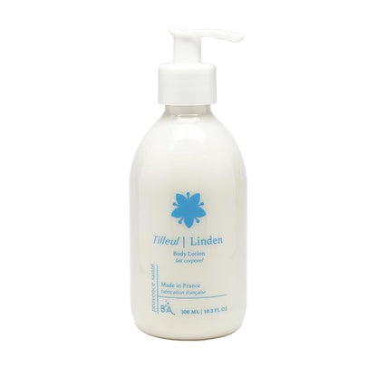 Provence Sante Body Lotion - Ultra Hydrating Moisturizer - Anti-Aging Cream for Dry Skin - Nourishing Linden Scent - Made in France - 10.2 Oz