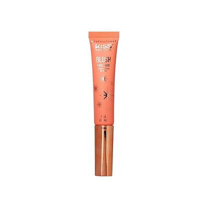 Kiss New York Professional Pearl Liquid Blush Beauty (Bold Begonia)
