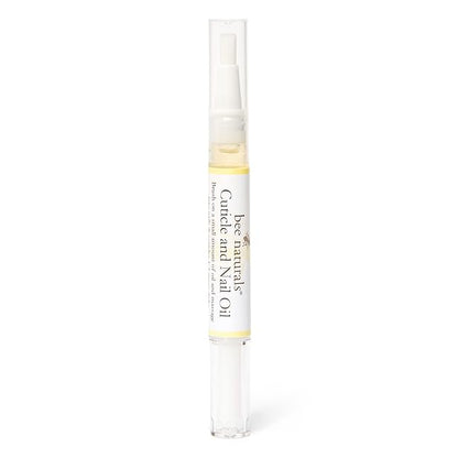 Bee Naturals Nail & Cuticle Oil Kit – Nourishing Nail Strengthener with Vitamin E, Olive & Avocado Oils – Lavender Lemon & Tea Tree Aromatherapy – Easy Pen Applicator for Healthy, Revitalized Nails