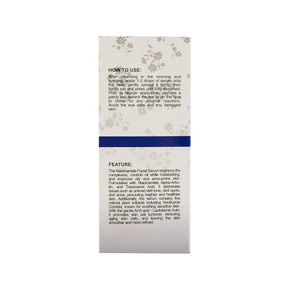10% Niacinamide Arbutin 2% Face Serum for Acne Control | Pore Minimizer for Face | Antiaging | Clears Acne Marks & Blemishes for Even Skin Tone | For Women & Men | 1 Fl Oz / 30 ml