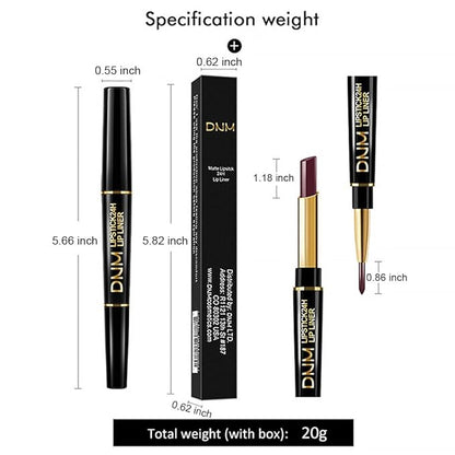 evpct 1Pcs Nude Beige Brown Lip Liner and Lip
