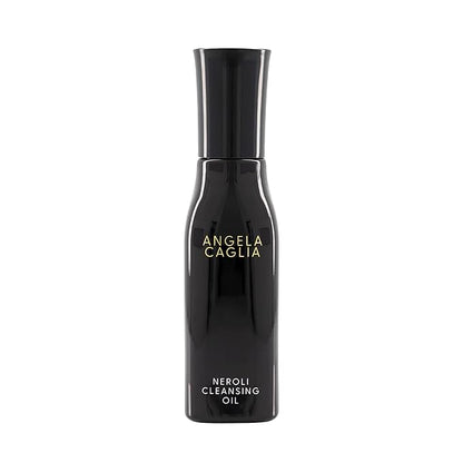 Angela Caglia Neroli Cleansing Oil - Makeup Remover & Face Cleanser with Lipid-Lock Technology - Organic Moringa, Marula, Black Currant & Neroli Oils - Soothing Hydration & Barrier Support