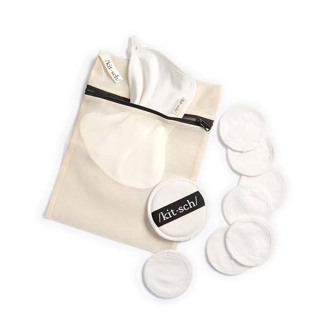 Kitsch reusable makeup remover pads,