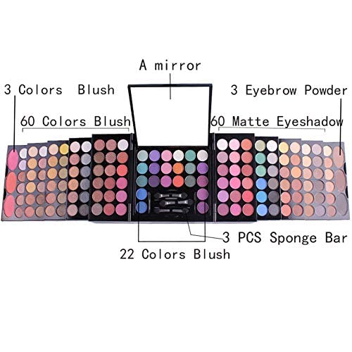 148 Colors Eyeshadow Palette Makeup Contouring Kit Combination