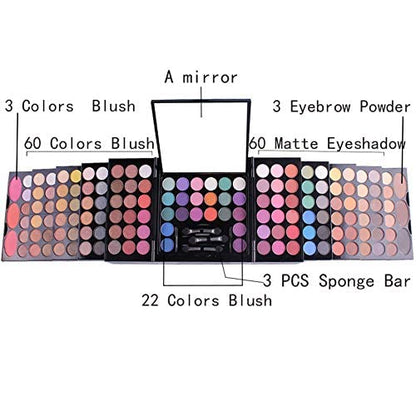 148 Colors Eyeshadow Palette Makeup Contouring Kit Combination
