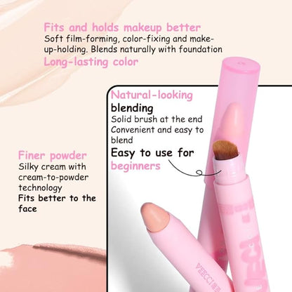Highlighter Stick - Creamy Contour & Blush Stick & Concealer