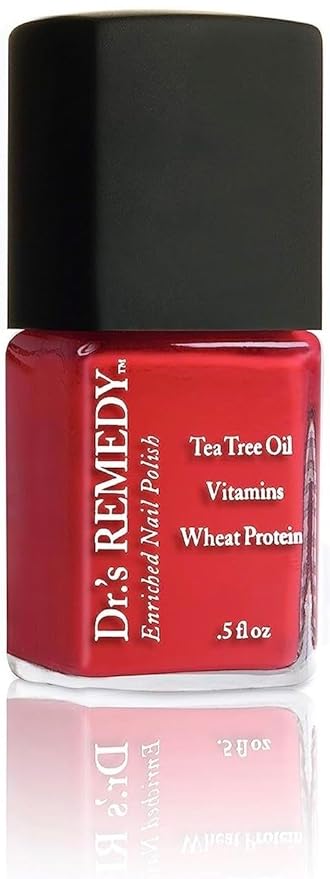 Dr.'s Remedy 4 Pack Nail Polish Treatment Kit, Start To Finish Kit With Total Two-in-One, RADIANT Remover, Therapeutic Cuticle Oil and CLARITY Coral