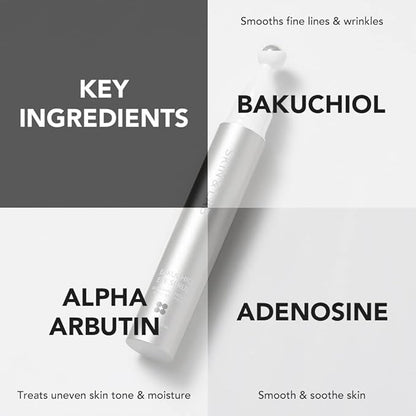 [SKIN&LAB] Crow Feet and Pore Care Vegan Skincare Set: Includes Bakuchiol Eye Serum and Niacinamide Serum