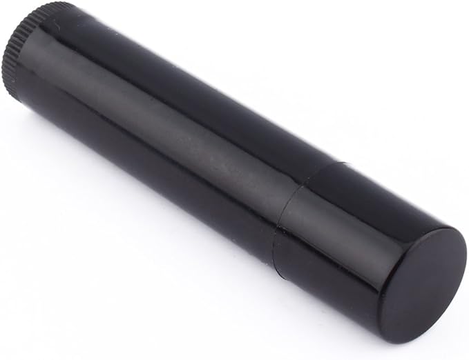 Ymiko 100PCS Black lipstick Tube, DIY Lipsticks Lip