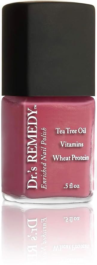 Dr.'s Remedy 4 Pack Nail Polish Treatment Kit, Start To Finish Kit With Total Two-in-One, RADIANT Remover, Therapeutic Cuticle Oil and RELAXING Rose