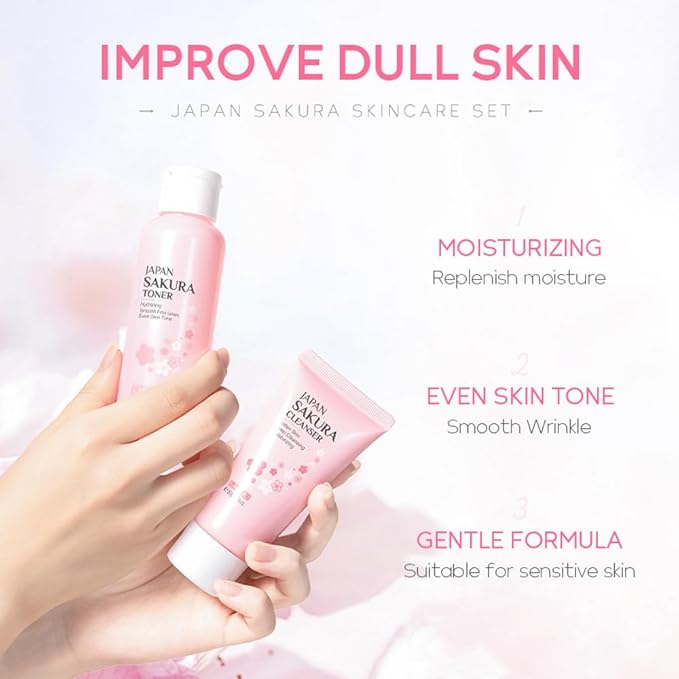Sakura Skincare Gift Set, Skin Care