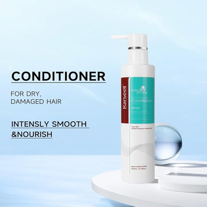 Karseell Repair Conditioning Argan Oil Collagen Hair Mask Essence for Dry Damaged Hair All Hair Types 200ml 6.78 fl.oz