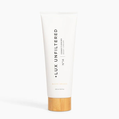'+ Lux Unfiltered N°14 Conditioning Body Cream in Blood Orange, Deep Daily Moisturizing Body Lotion, Hydrating Lotion for Dry Skin, Skincare Grade Ingredients, Gluten Free, Cruelty Free + Vegan