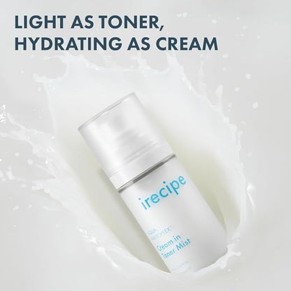 Aqua Phytoplex Cream in Toner Mist Long Lasting Deep Hydration, All-in-One Facial Mist for All Skin Type Unscented Clean Beauty, Vegan, Korean Skincare (60ml / 2.02 oz + 60ml Refill Pouch) (2)