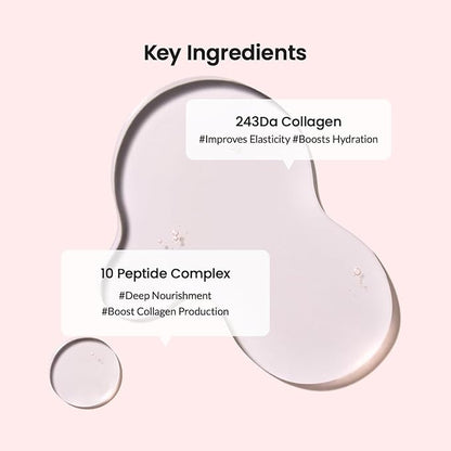 BIODANCE Collagen Cleansing Oil, Facial Oil Cleanser, Gentle Makeup Remover without Clogging Pores, Removes Bleackhed and Whitehead for Sensitive Skin, Oily Skin, 6.76 fl. oz. (200 ml)
