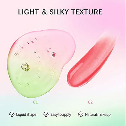 Mysense Tinted Blush Oil, Pink Liquid Blush for 02 Pink
