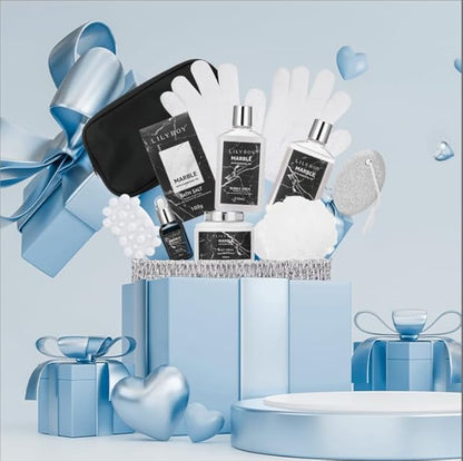 Mothers Day Gifts for Mom - 10-Piece Ultimate Bath & Body Gift Set for Women, Spa Gift Basket, Spa Collection with Bath Bomb | Father's Day, Christmas, Birthday Gifts, All Occasion Holiday Present