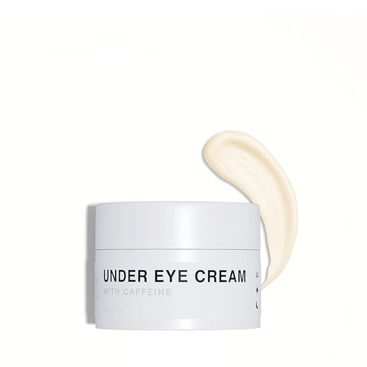 CRVFT Men's Under Eye Cream .25oz [AM/PM] | 30 Day Supply | Reduce the Appearance of Puffy Eyes + Lessen Dark Circles | Invigorated with Caffeine | Made in the USA | Peppermint Scented